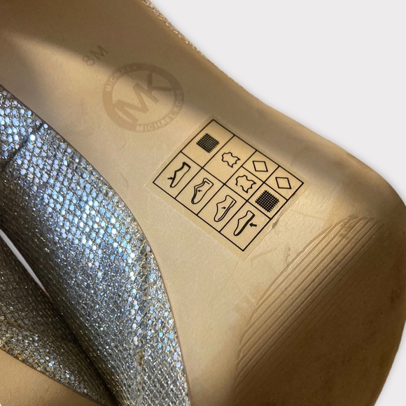 EUC Michael Kors Metallic Glitter Heels⭐️ - Picture 10 of 10
